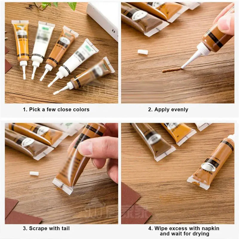 Wood Furniture Scratch Repair Paint🏠 - Image 7