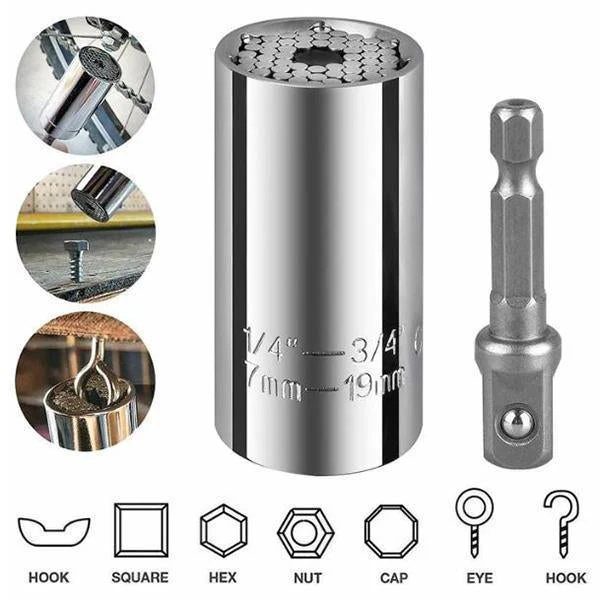 ✨BUY 2 GET 1 FREE✨Honeycomb Universal Wrench Socket Set - Image 6