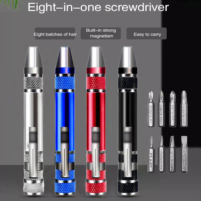 Eight-in-One Pen-style Screwdriver Set - Image 13