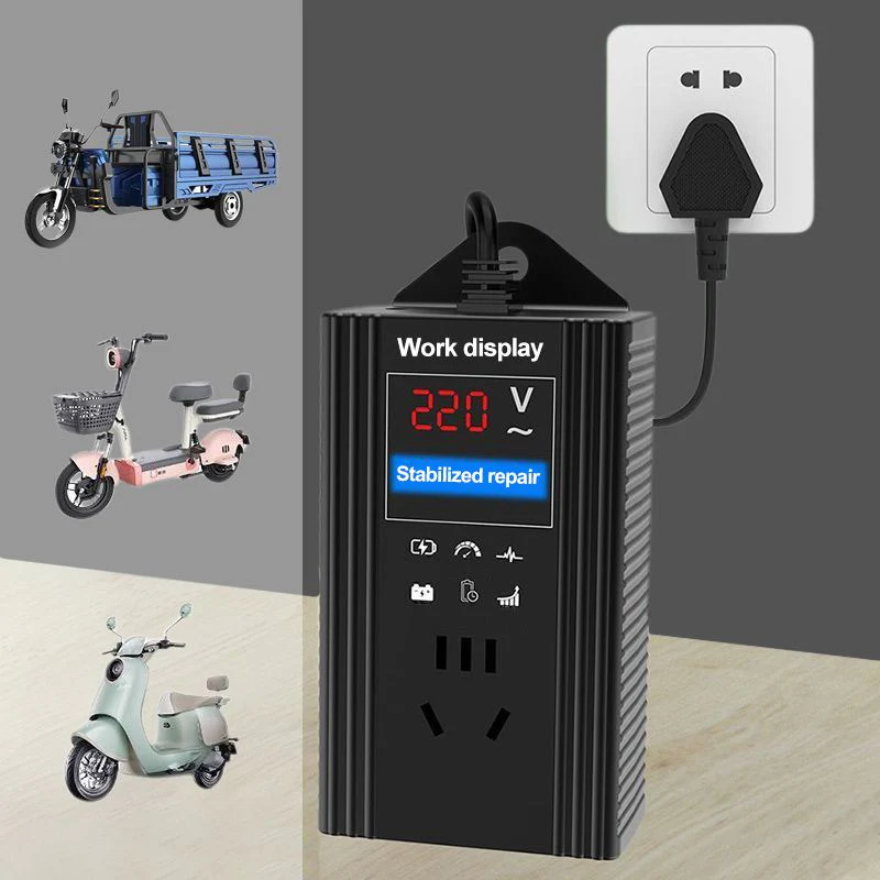 Electric Battery Pulse Repair Charger with LCD Display - Image 6