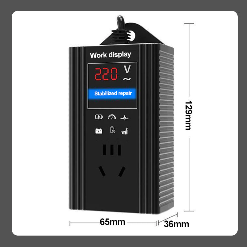 Electric Battery Pulse Repair Charger with LCD Display - Image 9