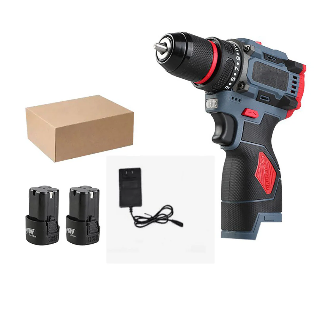 Electric Drill & Screwdriver with Removable Chuck - Image 11