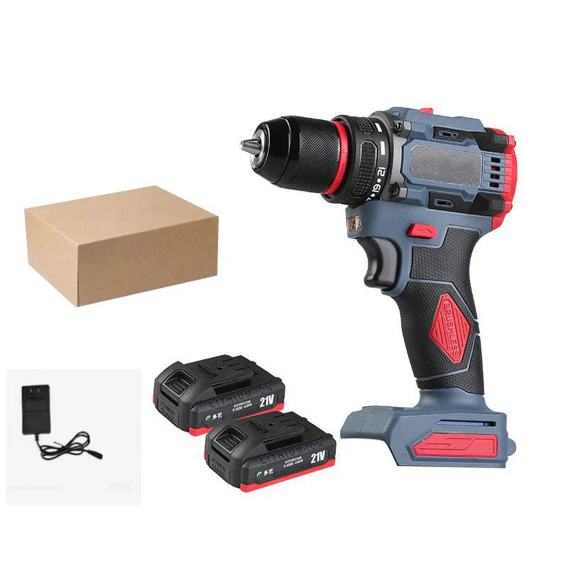 Electric Drill & Screwdriver with Removable Chuck - Image 14