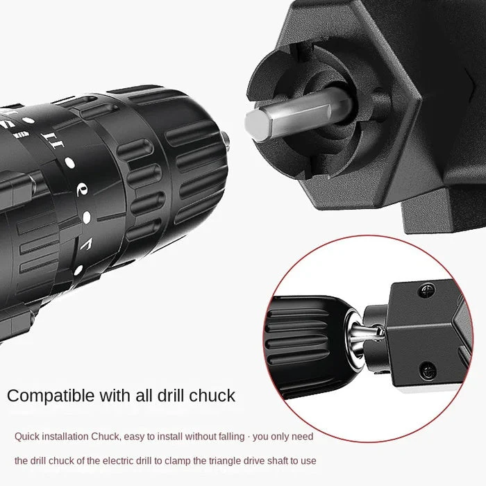 6 Inch Electric Drill Modified To Electric Chainsaw Drill Attachment - Image 7