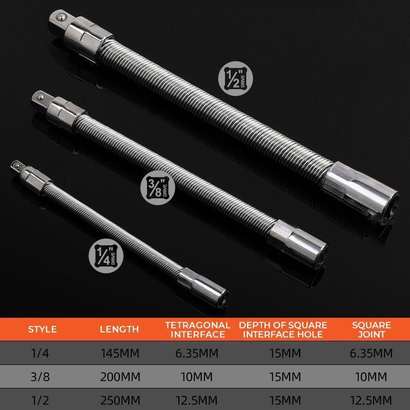 Electric Wrench Sleeve Universal Extension Rod - Image 7