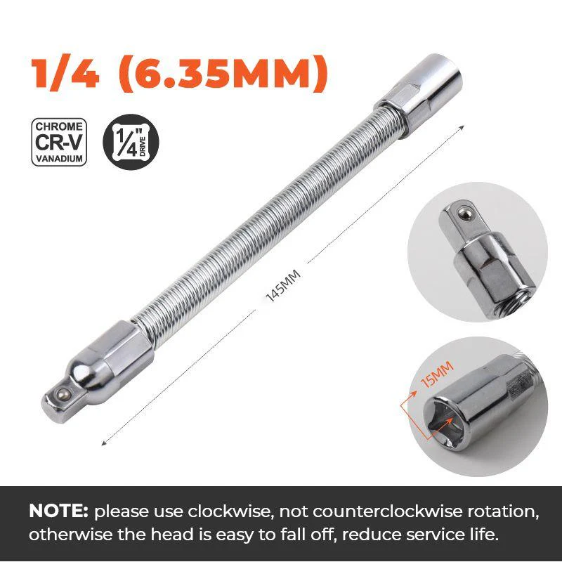 Electric Wrench Sleeve Universal Extension Rod - Image 8