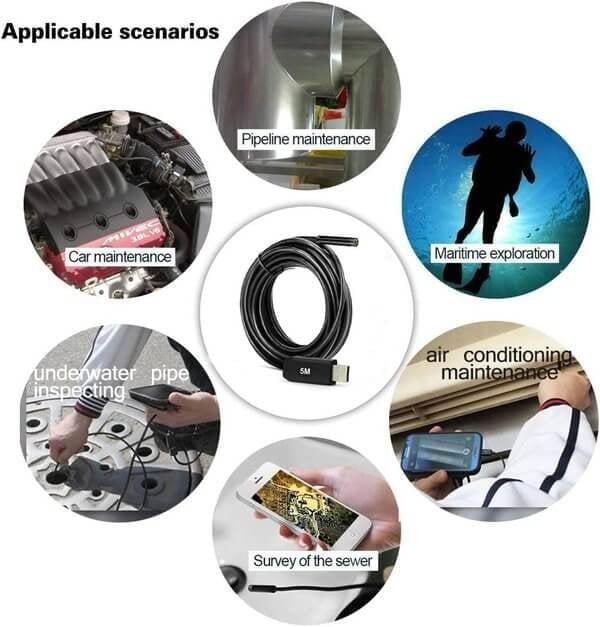 🔥3 in 1 Endoscope,Can be used for physical exploration - Image 3