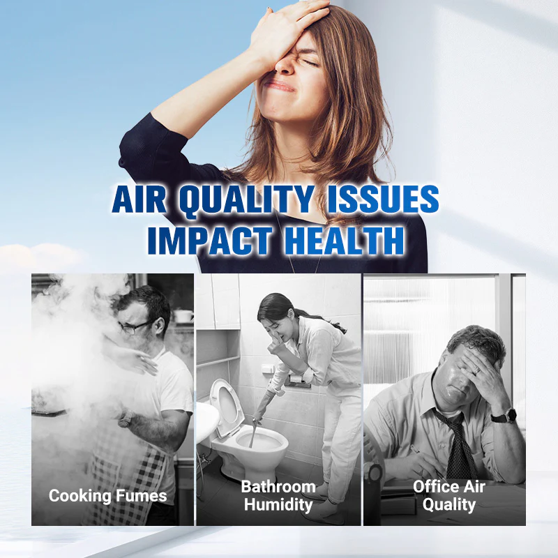 Pousbo® [Super Suction] Multifunctional Powerful Mute Exhaust Fan - Image 2