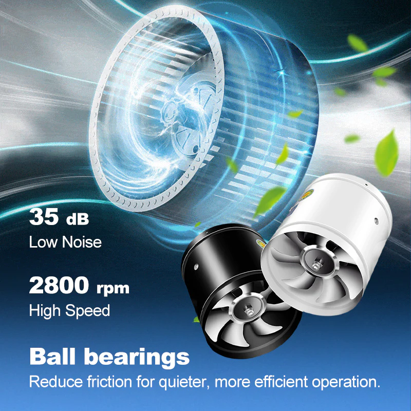 Pousbo® [Super Suction] Multifunctional Powerful Mute Exhaust Fan - Image 4