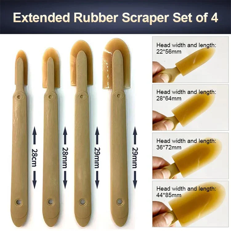 Extended Length Rubber Spatula Caulking Tool - Image 14