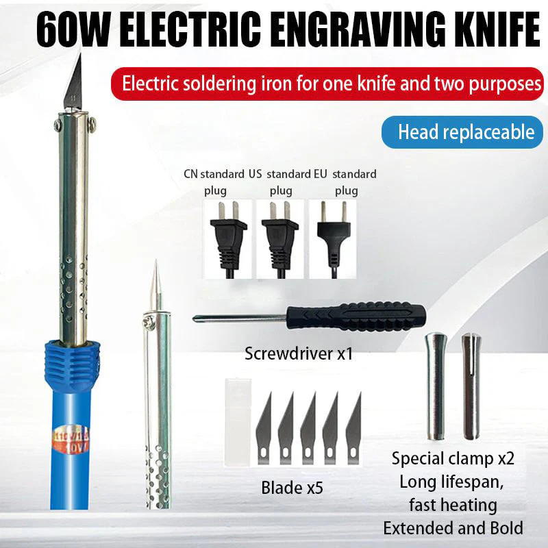 Externally Heated Electric Engraving Knife - Image 9