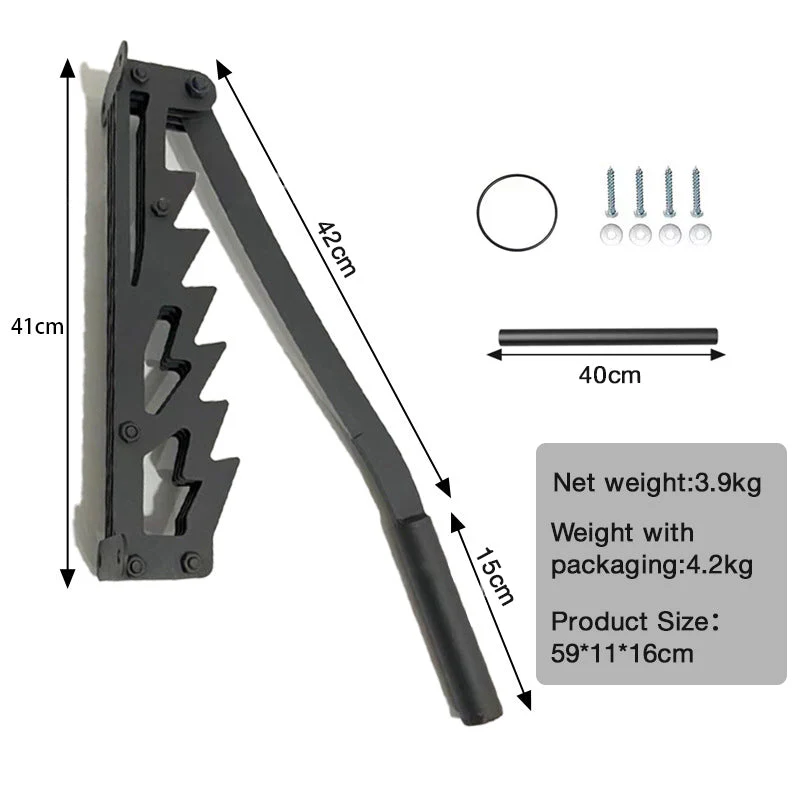 Wall Mounted Firewood Kindling Splitter - Image 9
