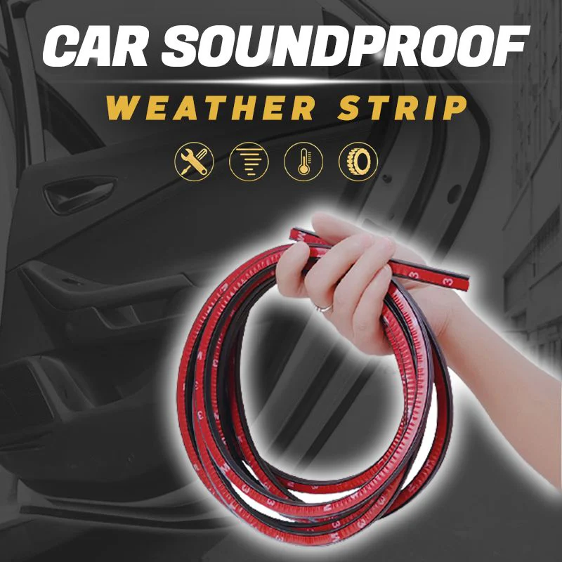 ⏳Car Soundproof Weather Strip - Image 2