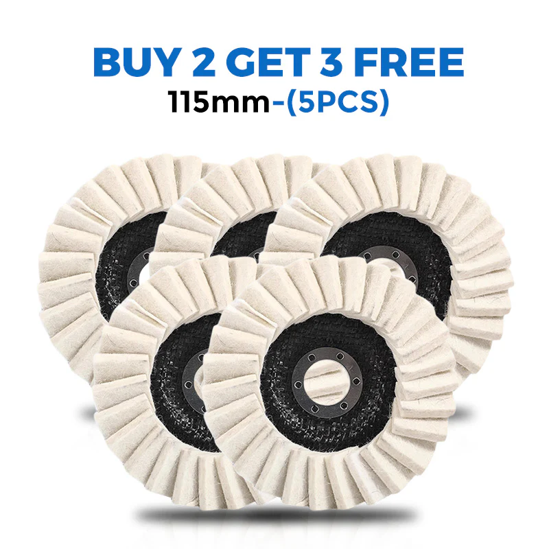 Wool Felt Flap Polishing Disc - Image 14