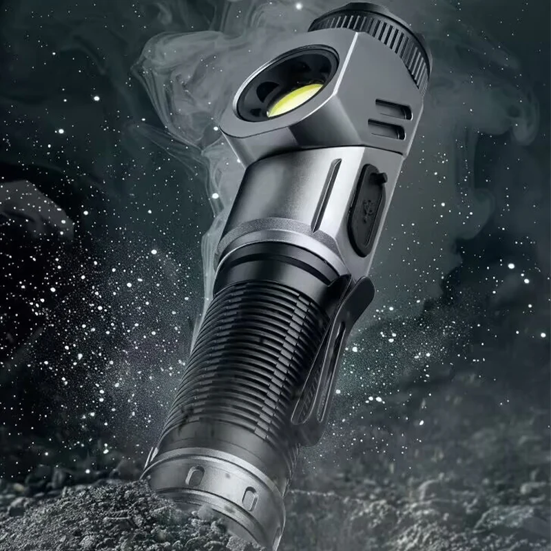 1500 Lumens 90-Degree Flashlight with Magnetic Base - Image 6