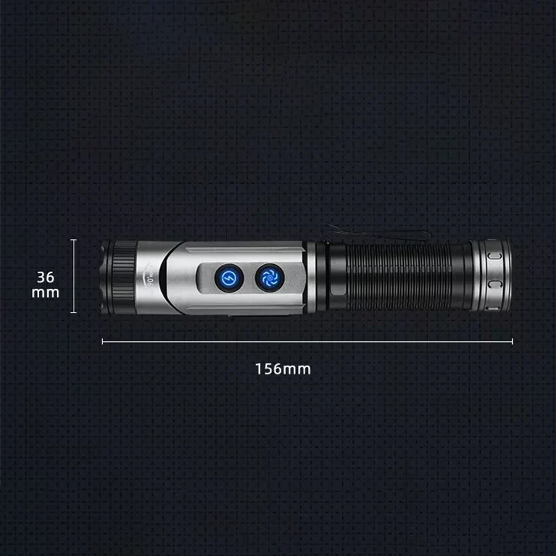 1500 Lumens 90-Degree Flashlight with Magnetic Base - Image 8