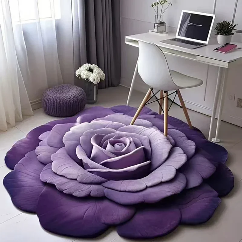⏳Time-limited Special⌛ Floral Plush & Diatomaceous Earth Floor Mat - Image 4