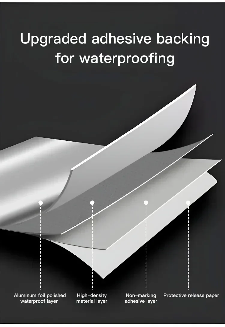 Self-adhesive Antibacterial and Mildew-proof Aluminum Foil Sealing Tape - Image 11