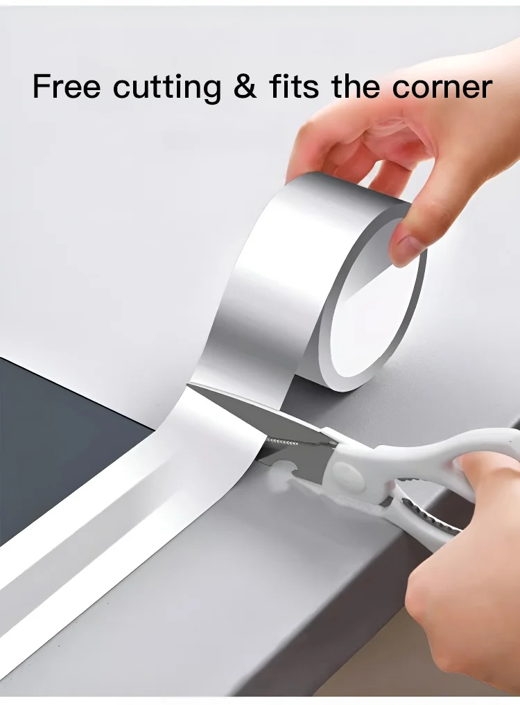 Self-adhesive Antibacterial and Mildew-proof Aluminum Foil Sealing Tape - Image 12