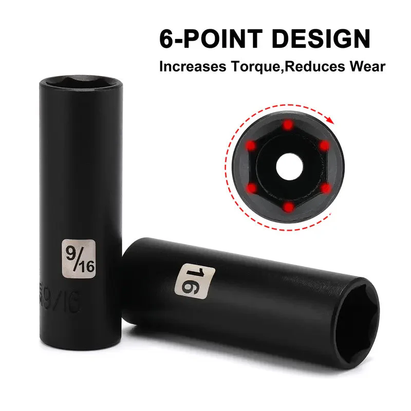 49-Piece Drive Impact Socket Set - Image 2