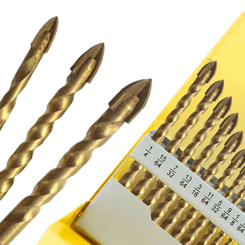 Four-Blade Cross Drill Bit（4pcs/Set） - Image 4