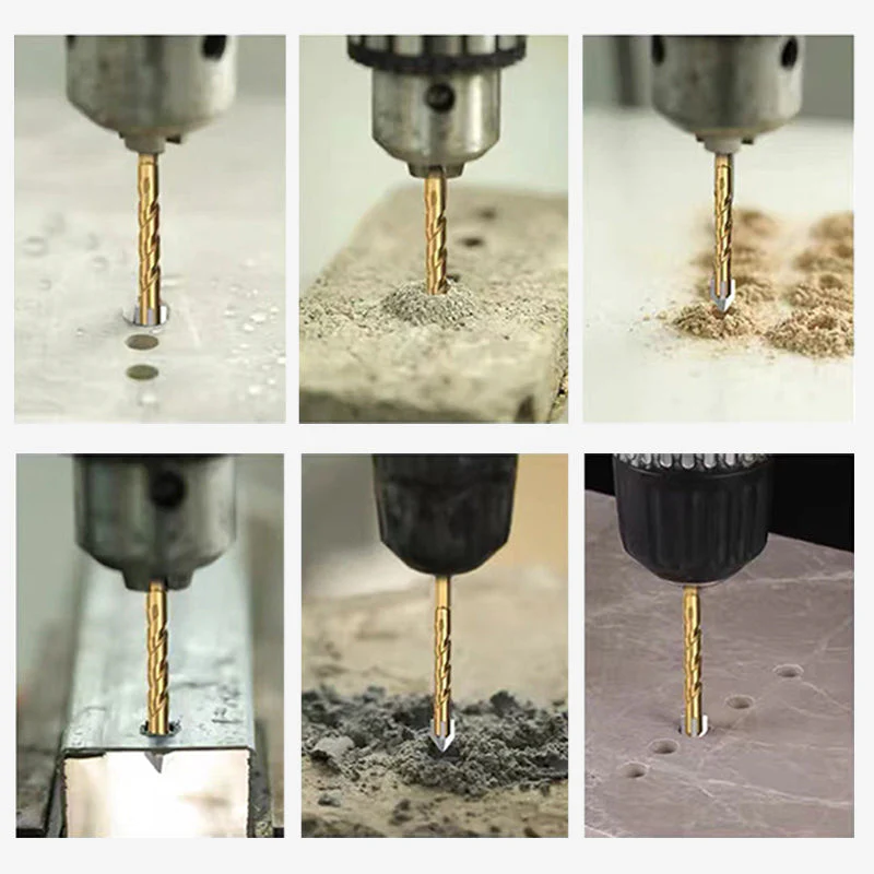 Four-Blade Cross Drill Bit（4pcs/Set） - Image 6