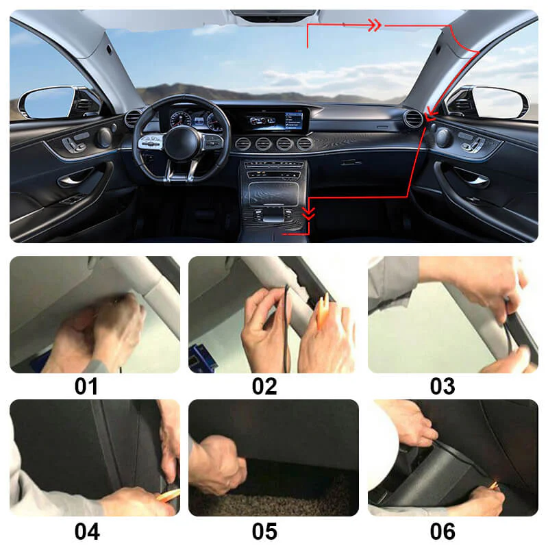 🔥HD tachograph✅Parking monitor - front and rear video - reversing camera - Image 6