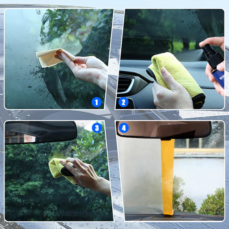 Car Glass Rainproof & Anti-Fog Cleaner Coating Agent - Image 7