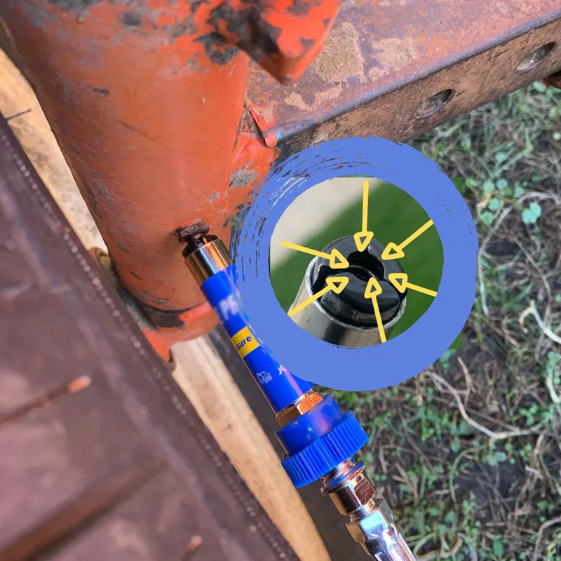 High Pressure Grease Gun Coupler - Image 3