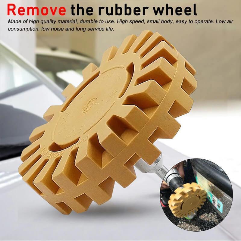 Balance Weight Pneumatic Rubber Grinding Removal Wheel - Image 3