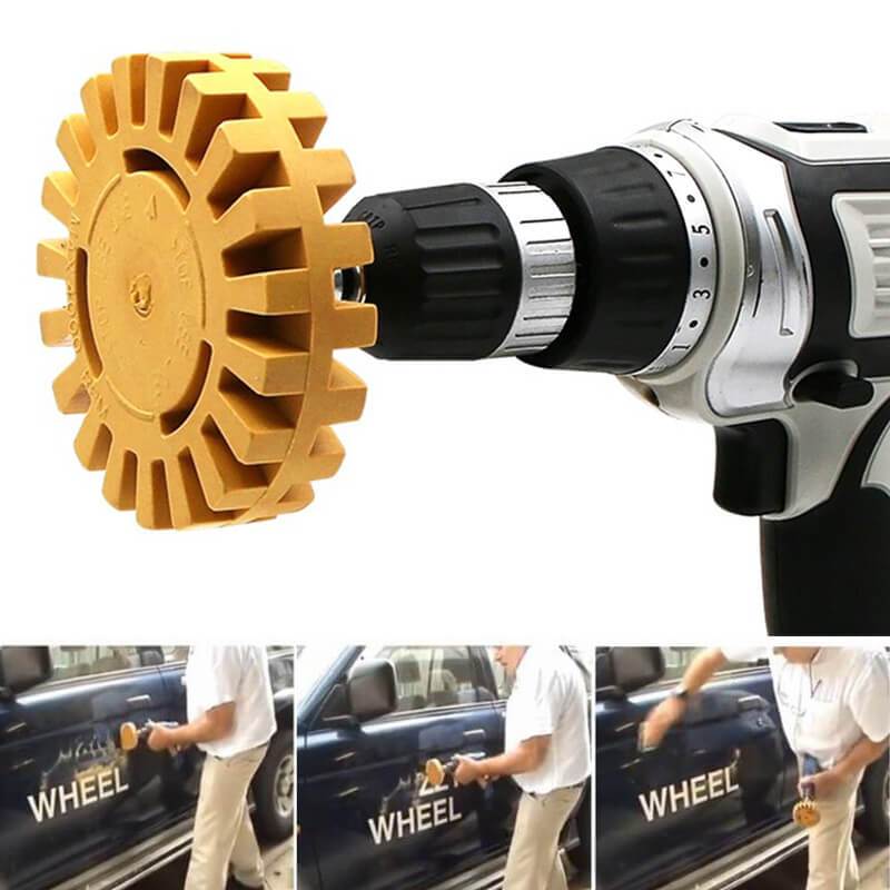 Balance Weight Pneumatic Rubber Grinding Removal Wheel - Image 4