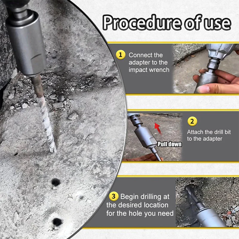 🔥2025 Hot Sale🔥 High-carbon steel Electric Wrench to Hammer Adapter - Image 2