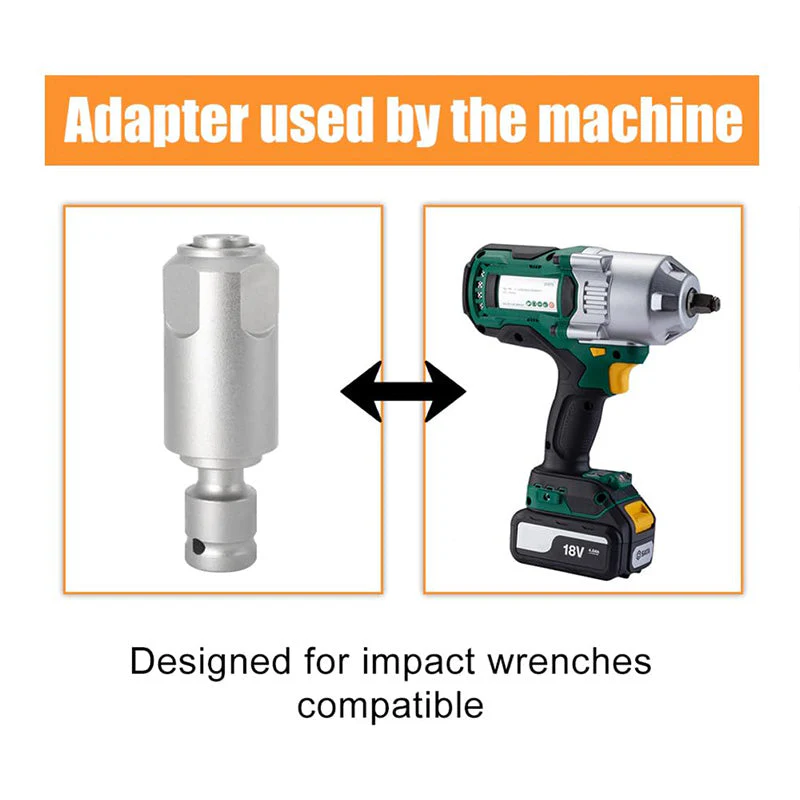 🔥2025 Hot Sale🔥 High-carbon steel Electric Wrench to Hammer Adapter - Image 7