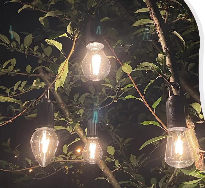 Outdoor Camping Hanging Type-C Charging Retro Light - Image 2