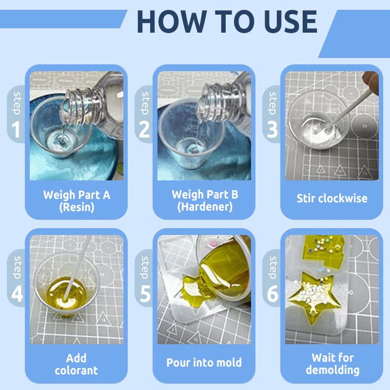 🎨 Epoxy Resin AB Glue - Transparent Drip Adhesive, Unlimited Creativity! - Image 5