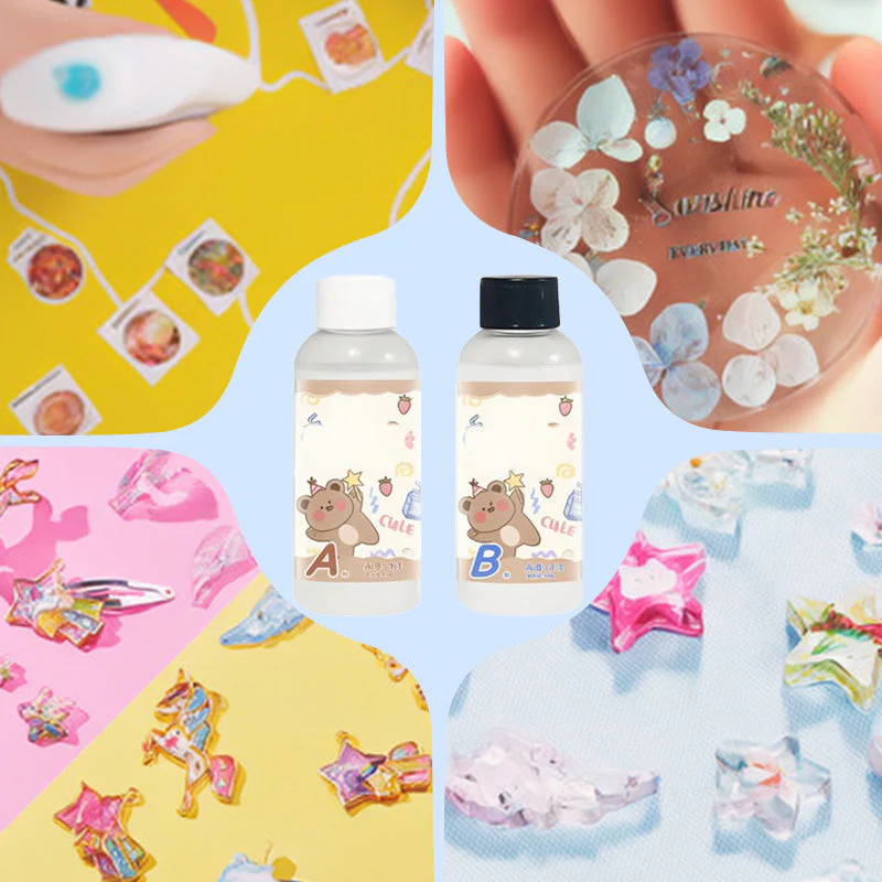 🎨 Epoxy Resin AB Glue - Transparent Drip Adhesive, Unlimited Creativity! - Image 7