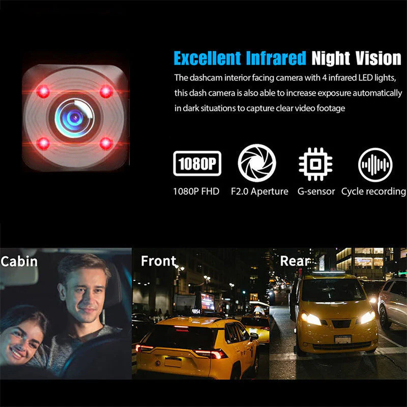 HD 1080p Car Recorder with Reverse Camera（50% OFF） - Image 6