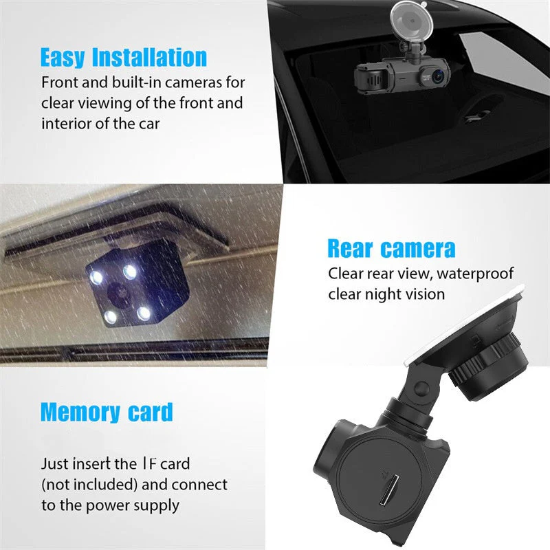 HD 1080p Car Recorder with Reverse Camera（50% OFF） - Image 8