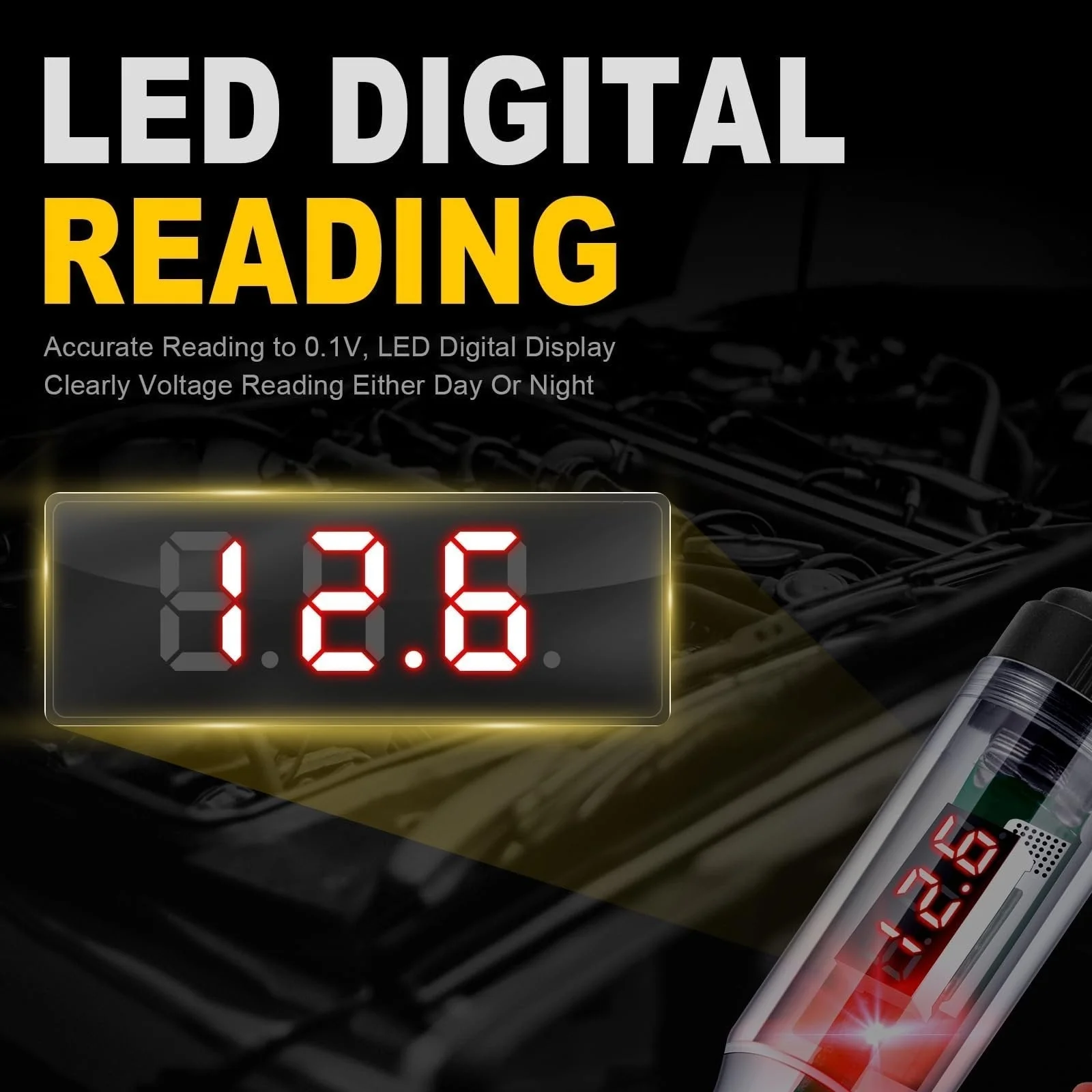 🔥Heavy Duty 5-90V Digital LED Circuit Tester - Image 3