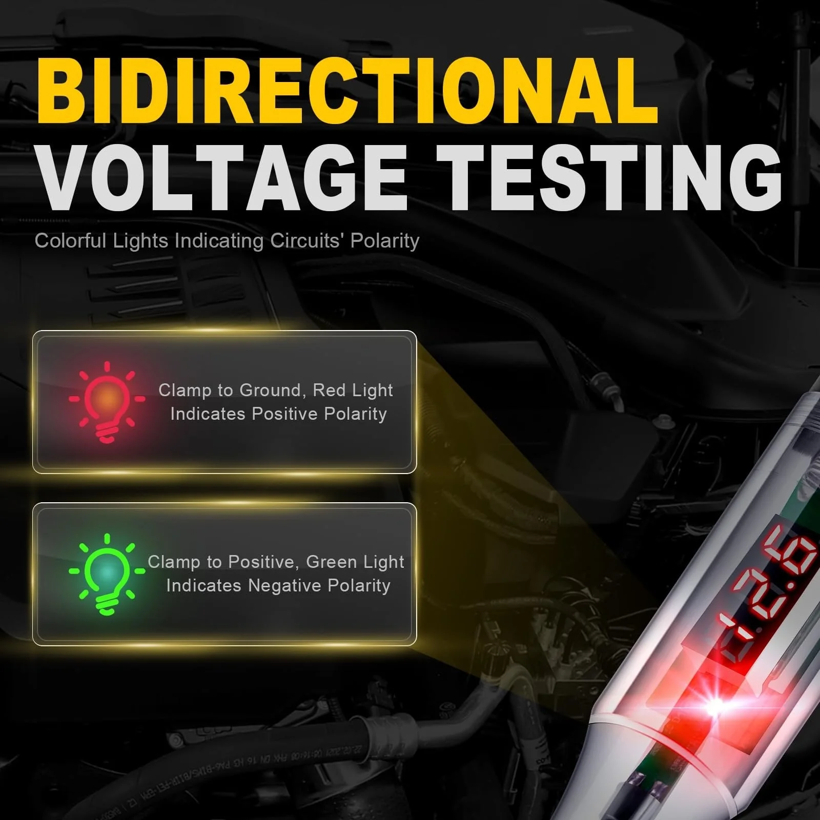 🔥Heavy Duty 5-90V Digital LED Circuit Tester - Image 5