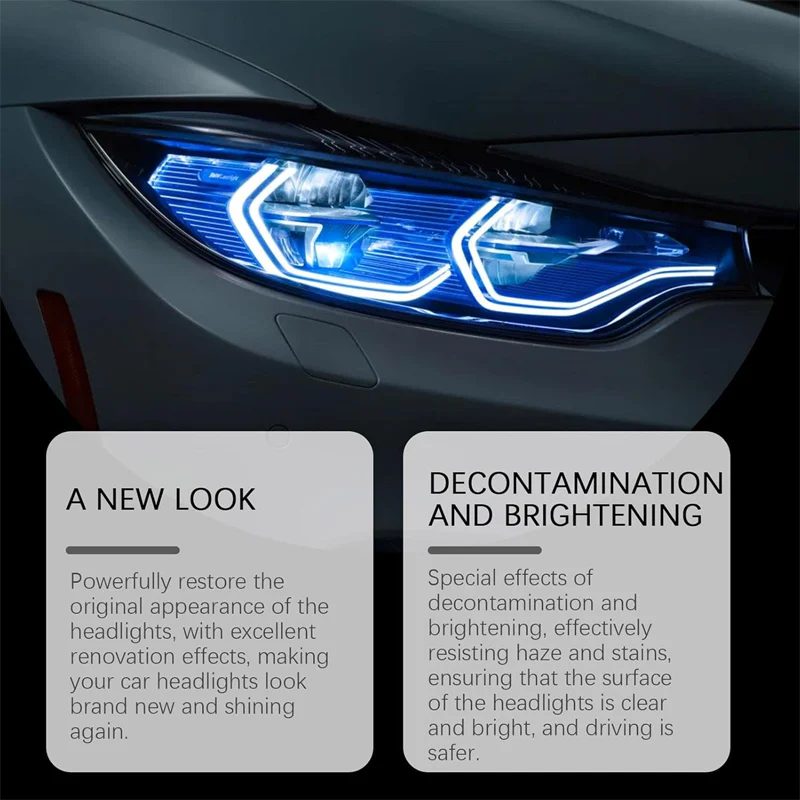 Headlight Restore and Protect Refurbishment Care Agent - Image 3