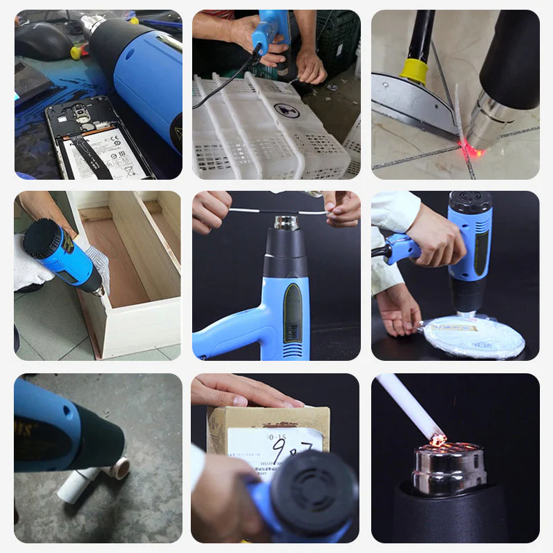 2000W Rear Cover Temperature Regulating Heat Gun - Image 4
