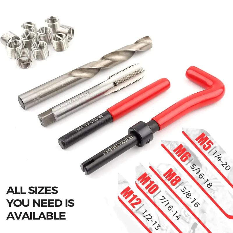 HSS Drill Bit Thread Repair Kit - Image 3