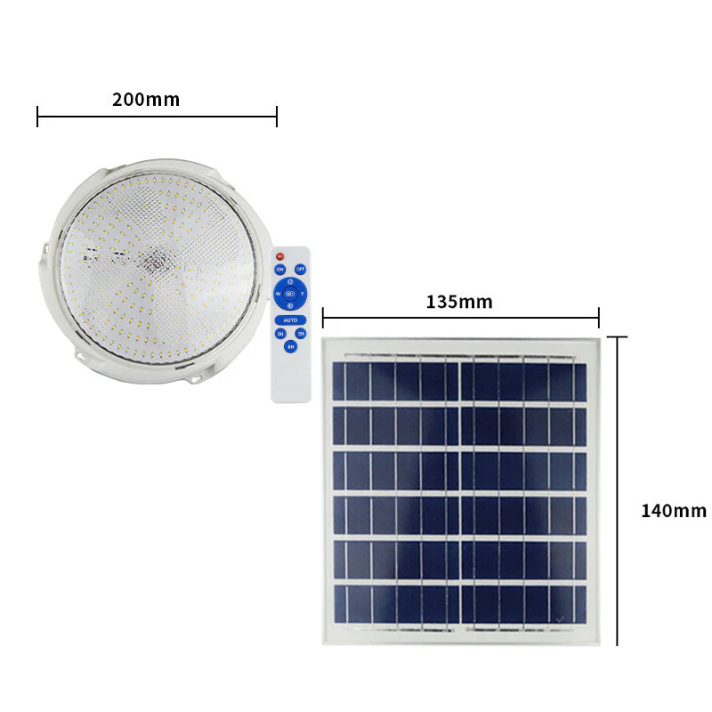 Indoor & Outdoor LED Solar Ceiling Lights - Image 10