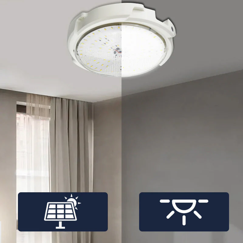 Indoor & Outdoor LED Solar Ceiling Lights - Image 6