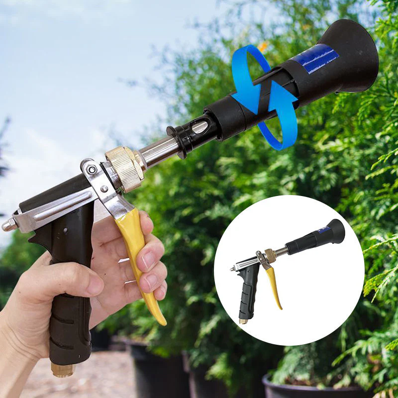 High pressure atomising sprayer with windproof water nozzle - Image 5