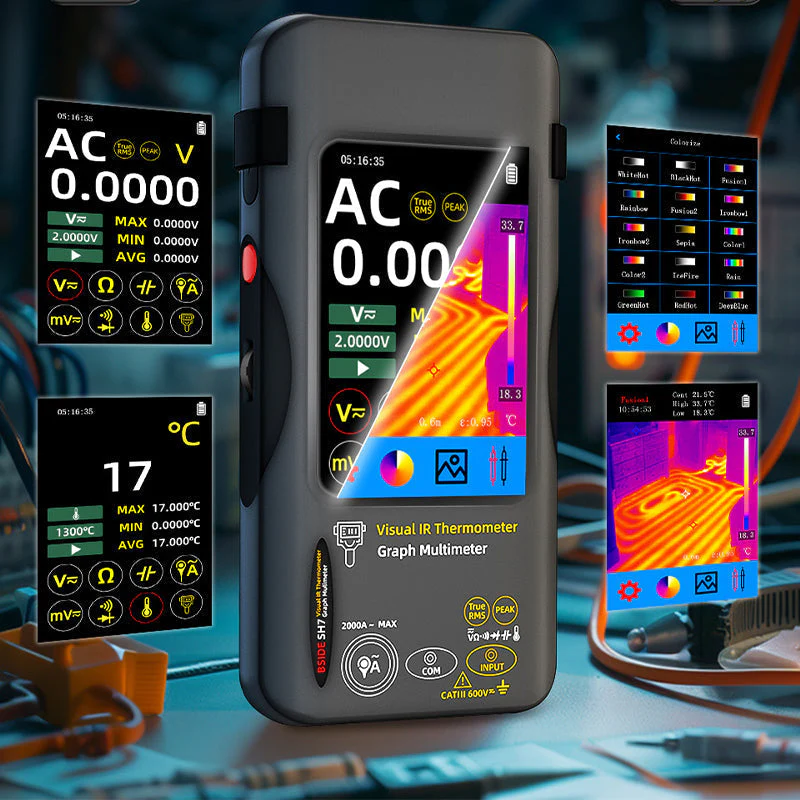 Infrared Thermal Imaging SH7 Touch Screen High Accuracy Thermometer - Image 2