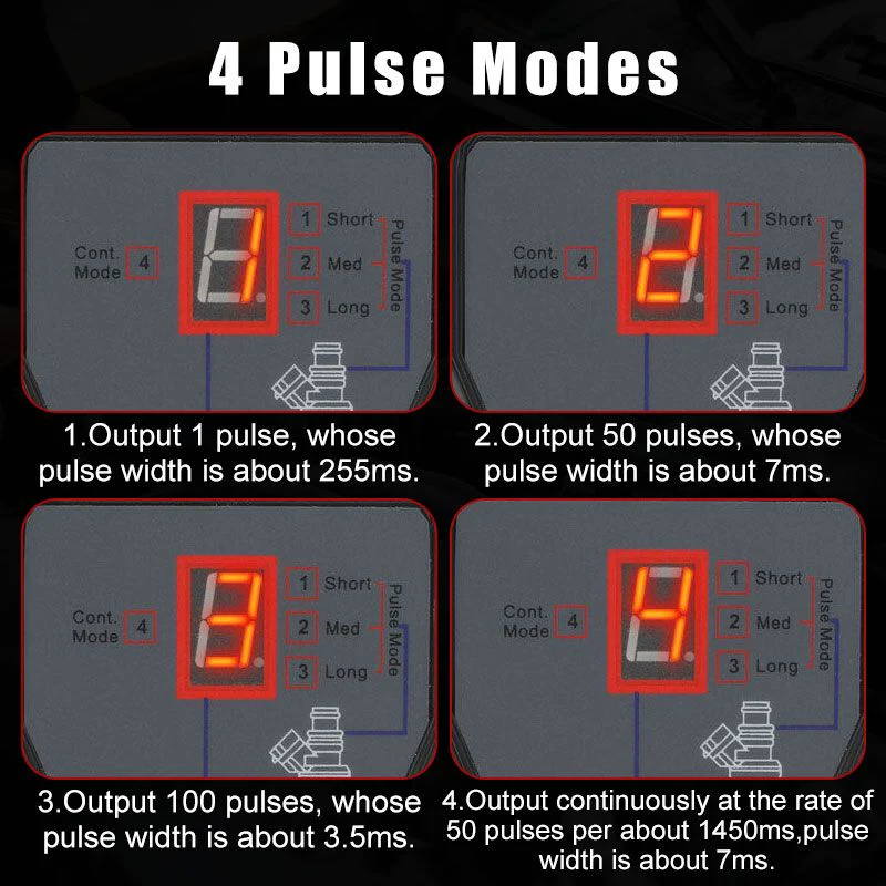 Pousbo® Automotive Fuel Injector Tester - Image 3
