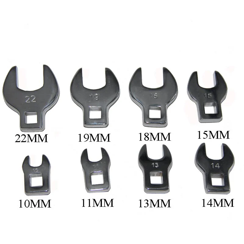 8 PCS Interchangeable Metric Wrench for 3/8" Ratchet Torque Wrenches - Image 6