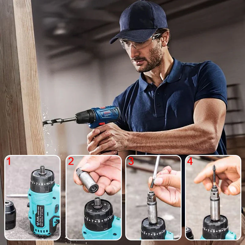 Electric Drill Adapter for Multiple Bits - Image 8